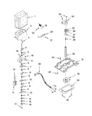 Motor and ice container parts