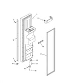 Freezer door parts