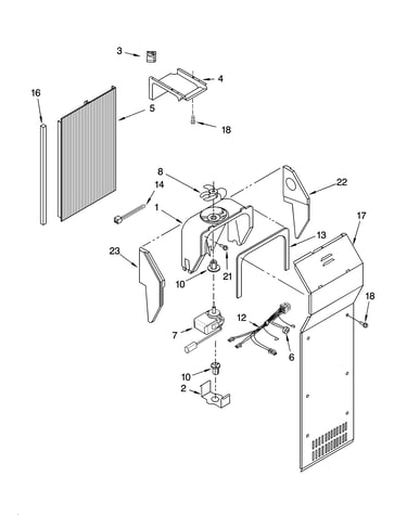 Air flow parts