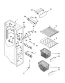 Freezer liner parts