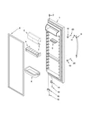 Refrigerator door parts