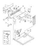 Top and console parts optional parts (not included)