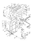 Controls and rear panel parts