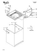 Top and cabinet parts