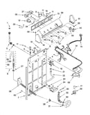 Controls and rear panel parts