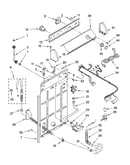 Control and rear panel parts