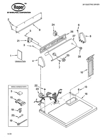 Top and console parts optional parts (not included)