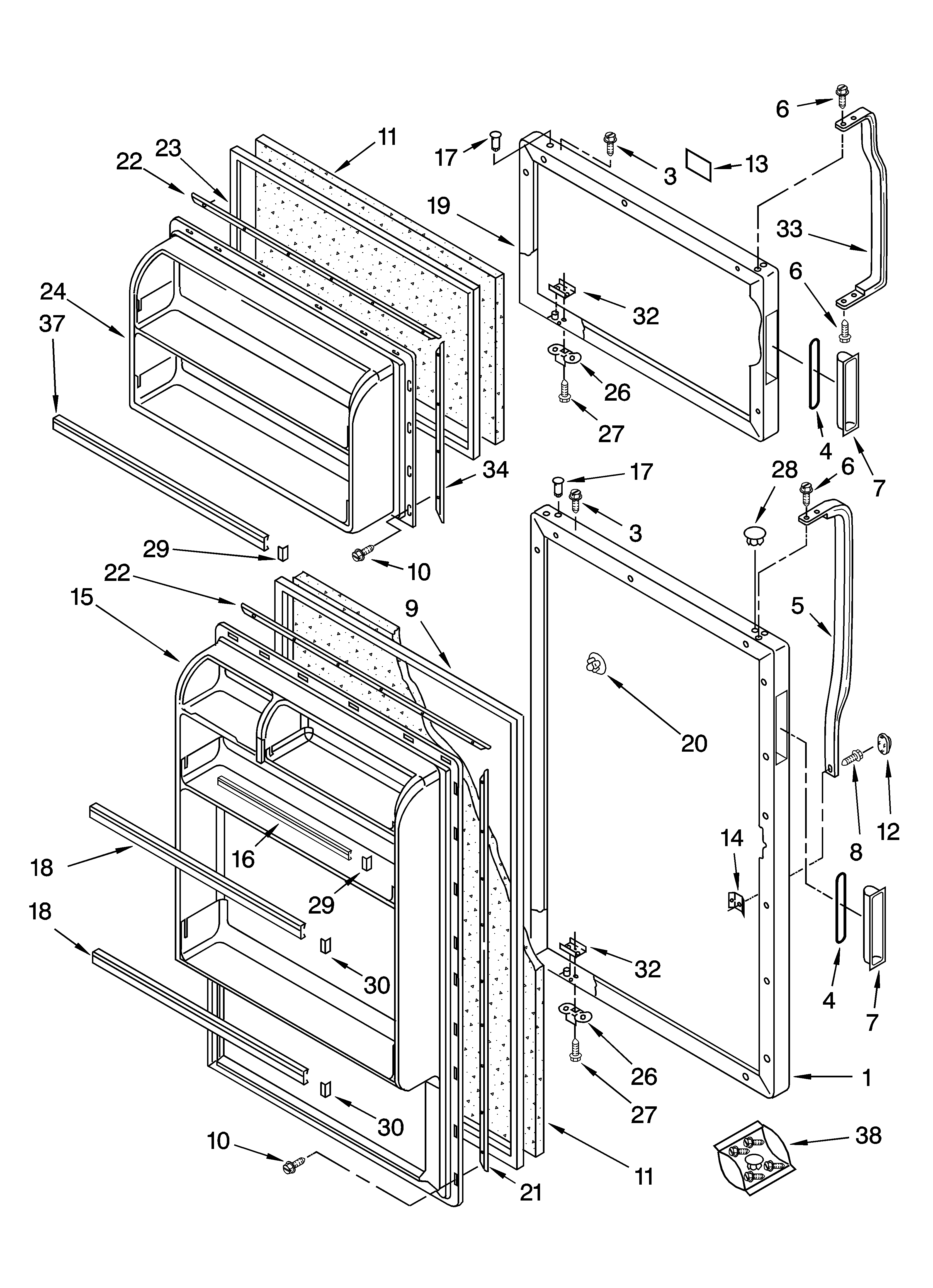 Door parts