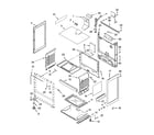 Whirlpool SF3020EKT3 chassis parts diagram