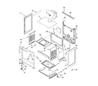 Whirlpool SF3020SKQ3 chassis parts diagram