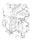 Control and rear panel parts