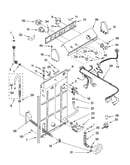 Control and rear panel parts