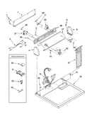 Top and console parts