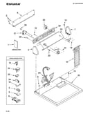 Top and console parts
