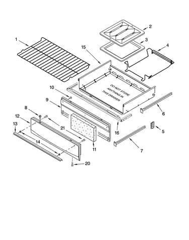 Oven & broiler parts
