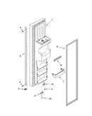 Freezer door parts
