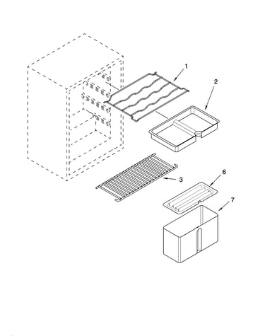 Shelf parts