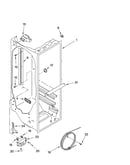 Refrigerator liner parts