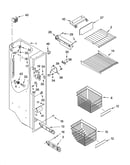 Freezer liner parts