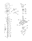 Motor and ice container parts