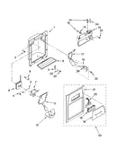 Dispenser front parts