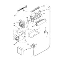 Whirlpool GD5NHAXMQ00 icemaker parts, parts not illustrated diagram