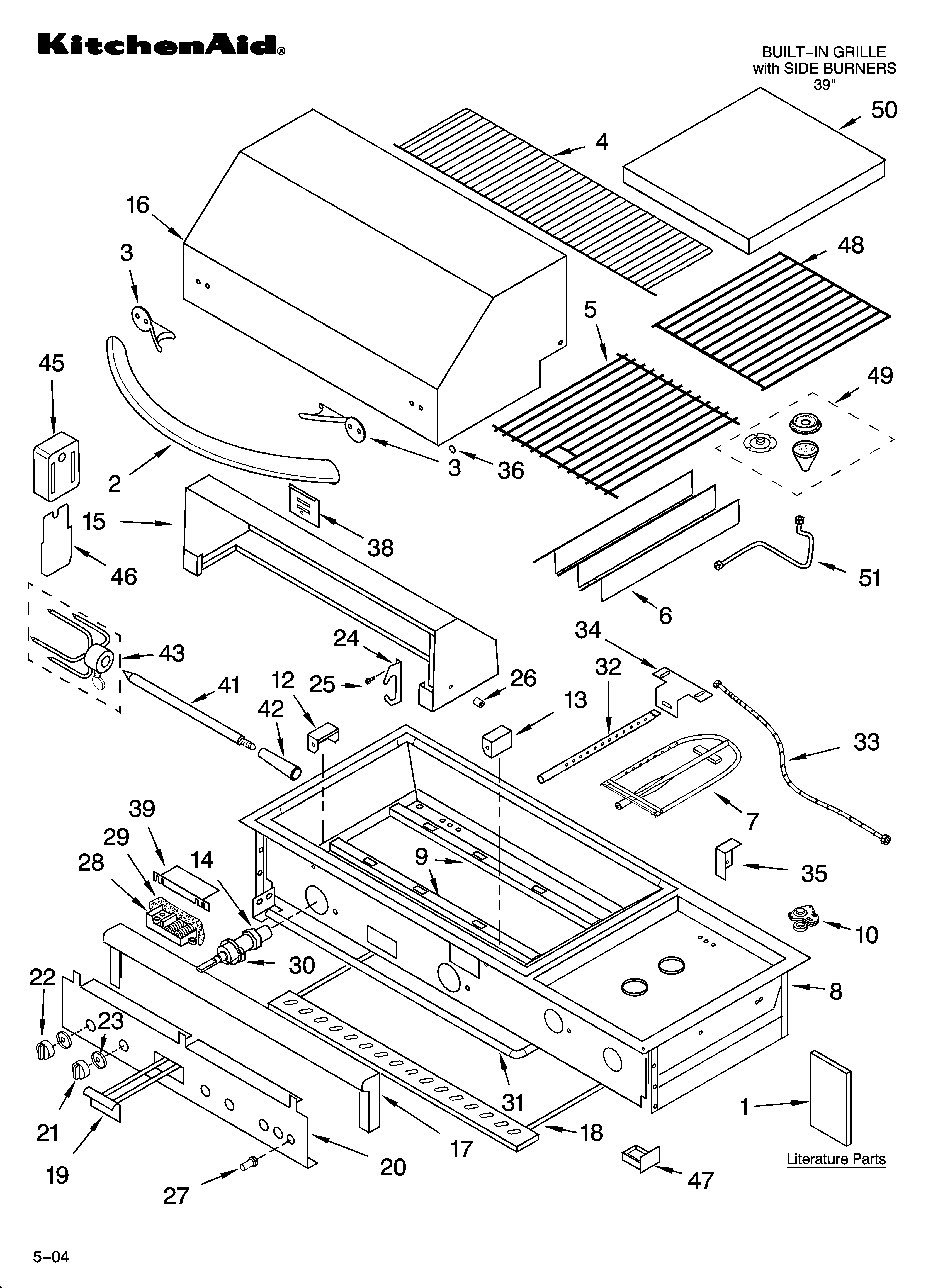GRILLE PARTS
