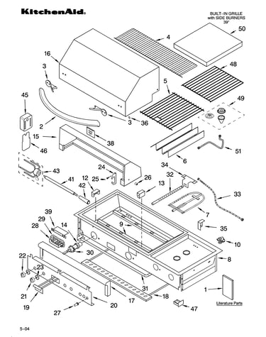 Grille parts