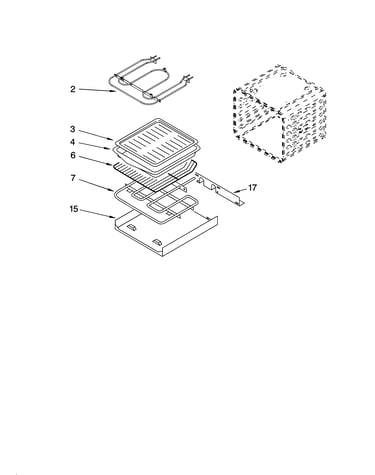 Internal oven parts