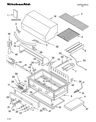 Grille parts