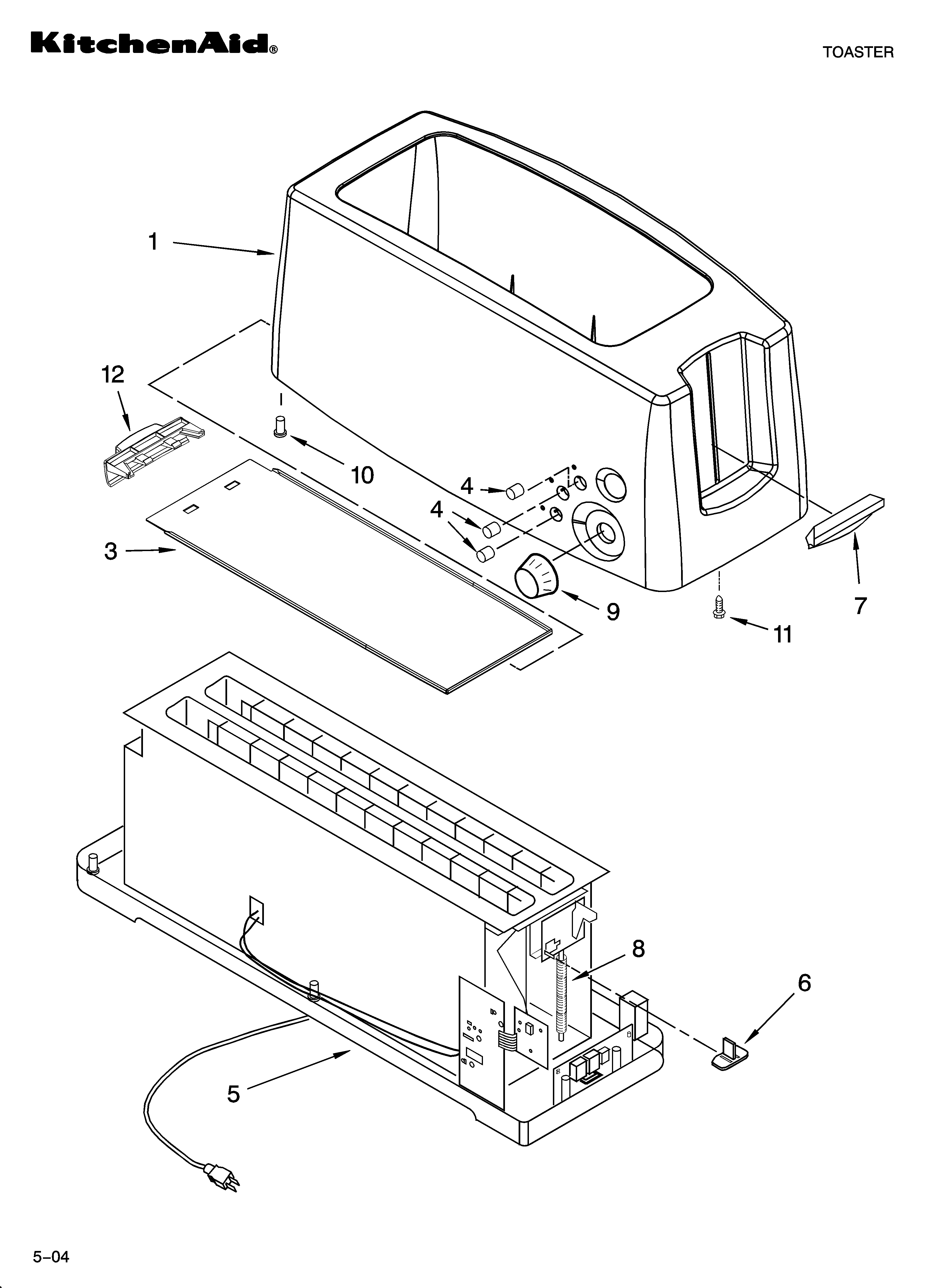 Housing parts