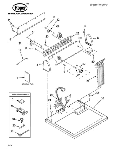 Top and console parts optional parts (not included)