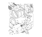 Whirlpool GEW9868KQ3 bulkhead parts diagram