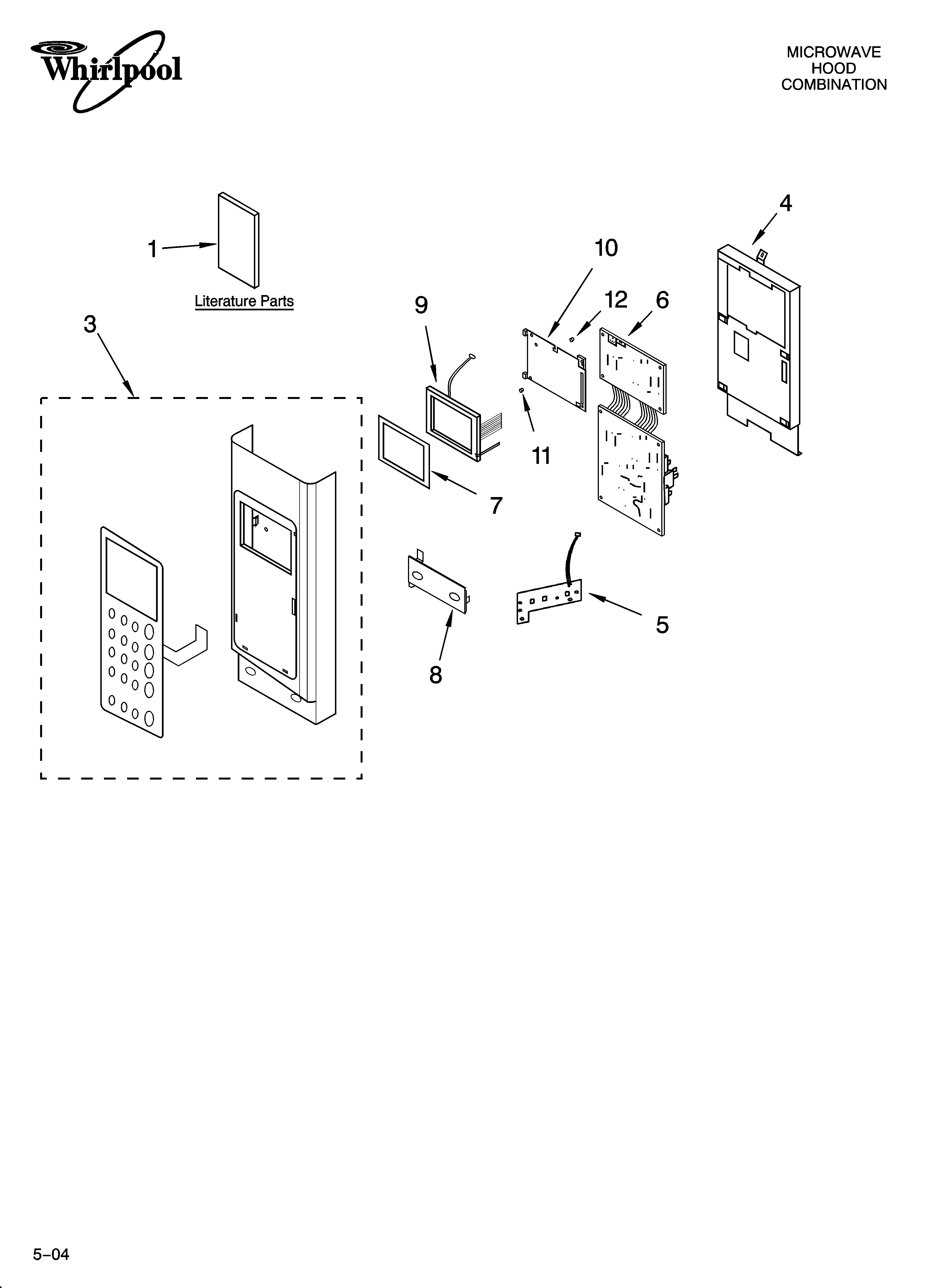 Control panel parts