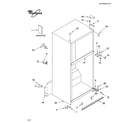 Whirlpool GR9SHKXMB01 cabinet parts diagram