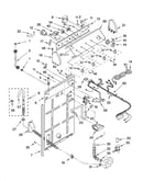 Controls and rear panel parts
