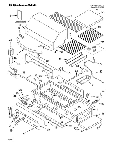 Grille parts