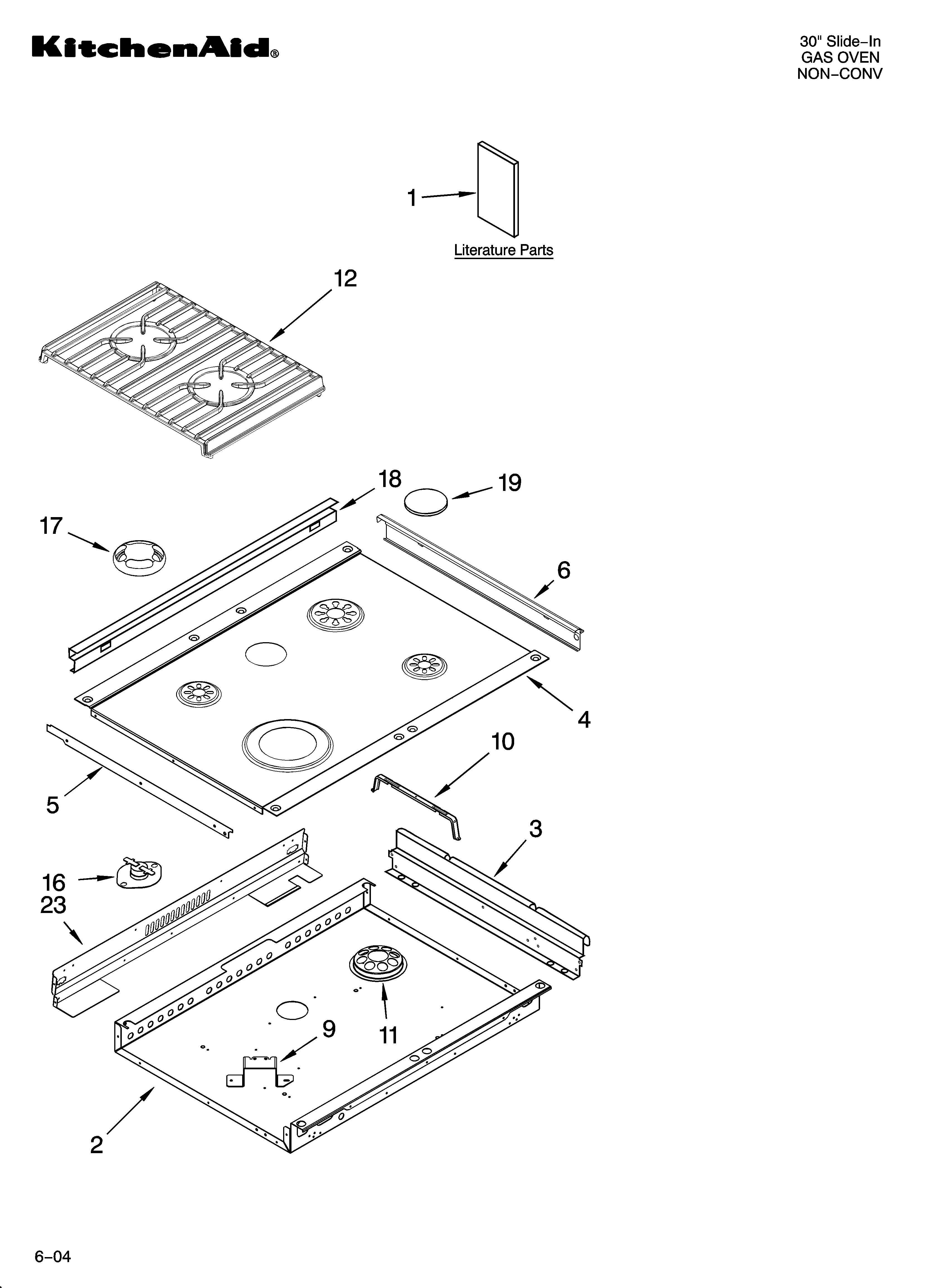 COOKTOP PARTS