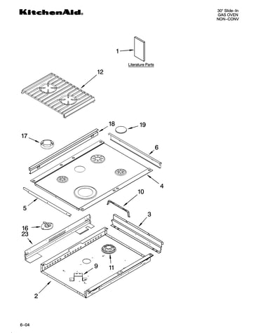 Cooktop parts