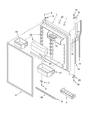 Refrigerator door parts