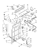 Control and rear panel parts