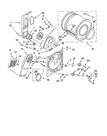 Bulkhead parts