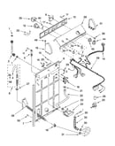Control and rear panel parts