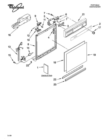 Frame and console parts