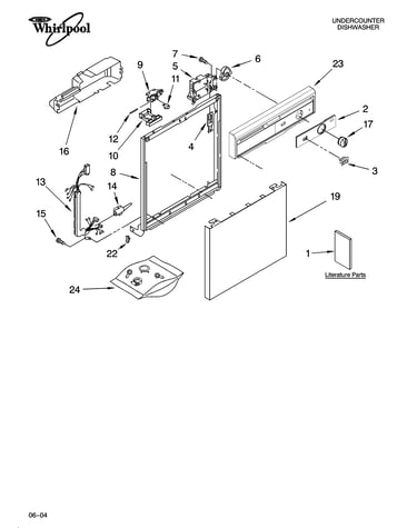 Frame and console parts