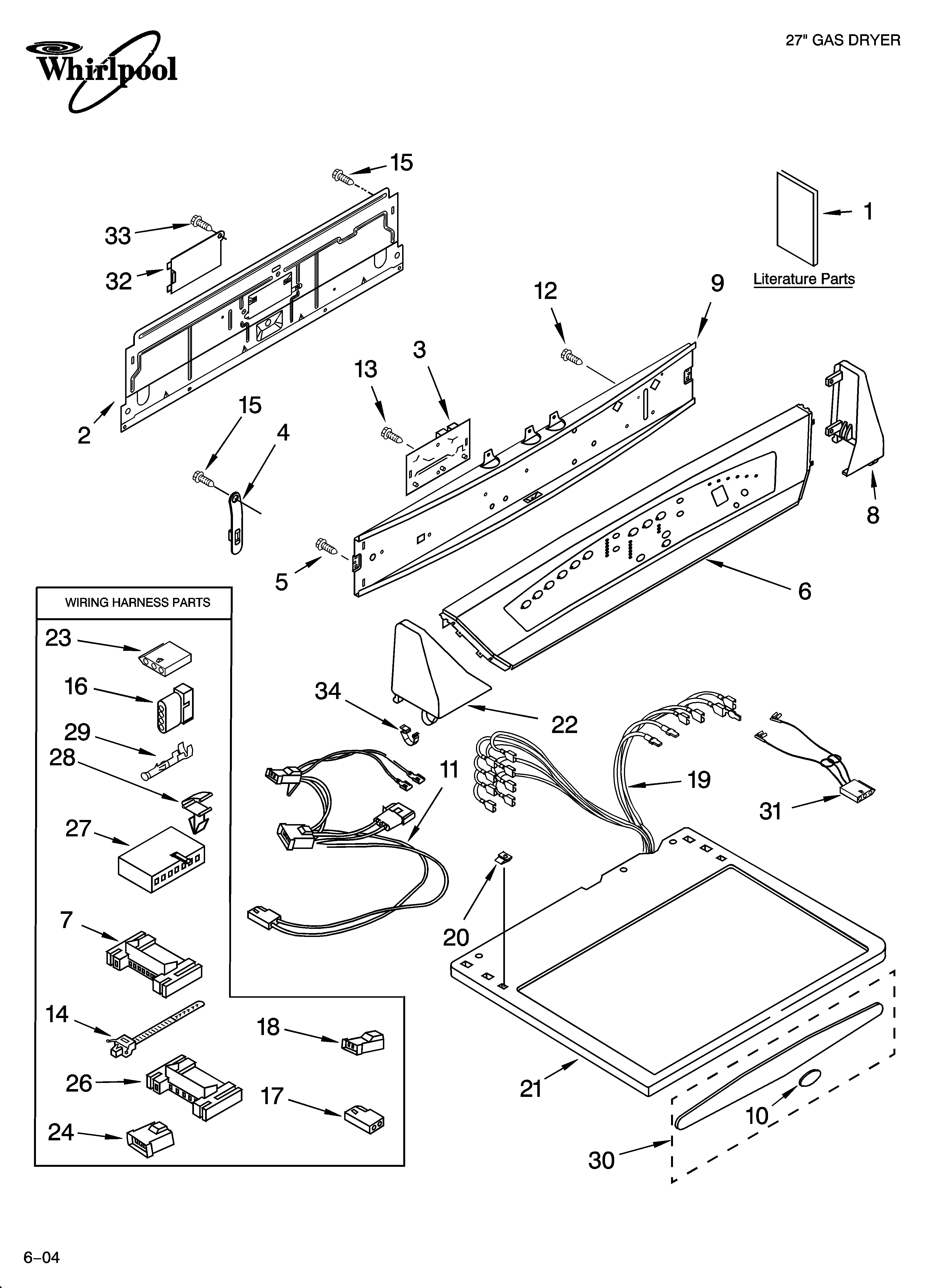 TOP AND CONSOLE PARTS