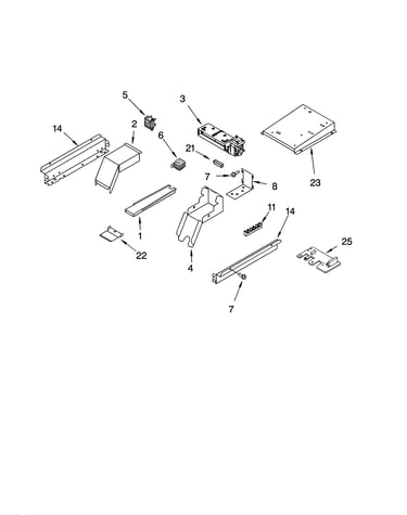 Top venting parts