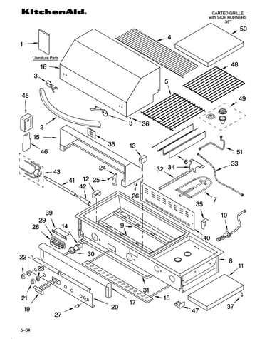 Grille parts