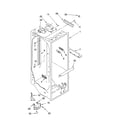 KitchenAid KSRA22KNSS00 refrigerator liner parts diagram