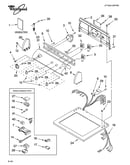 Top and console parts